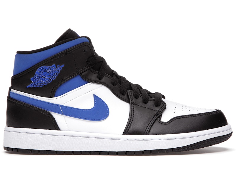 NIKE AIR JORDAN 1 MID BLACK/BLUE