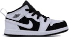 Jordan 1 Mid White Black (TD)