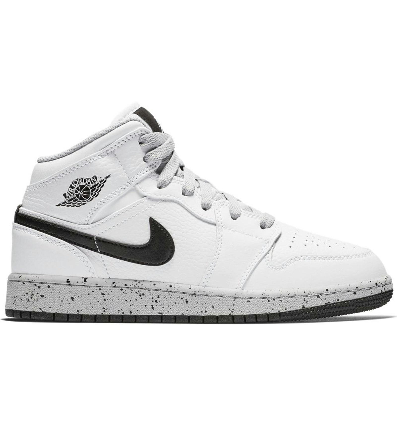 Jordan 1 Mid White Cement (GS)