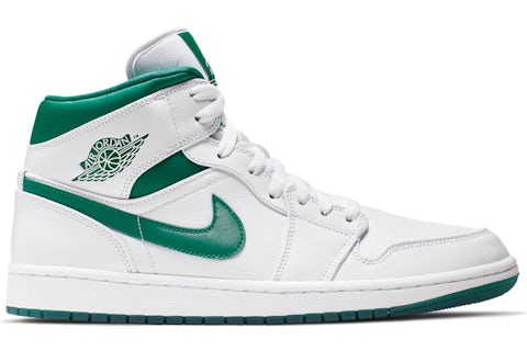 Jordan 1 Mid White Mystic Green Men s CD6759 103 US