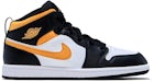 Jordan 1 Mid White Pollen Black (PS)