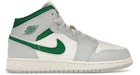 Jordan 1 Mid White Pure Platinum Pine Green (GS)