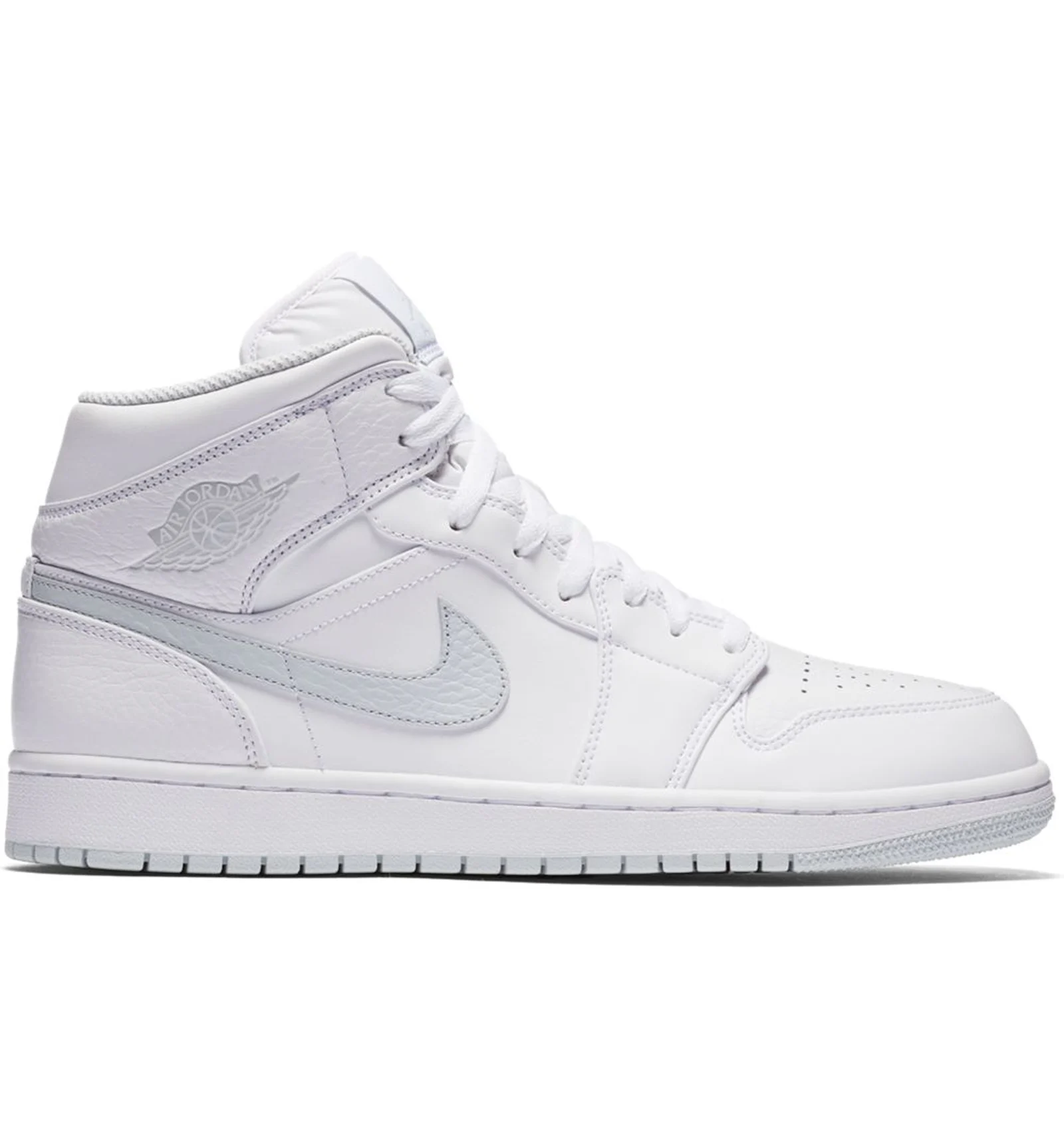 Jordan 1 top pure white