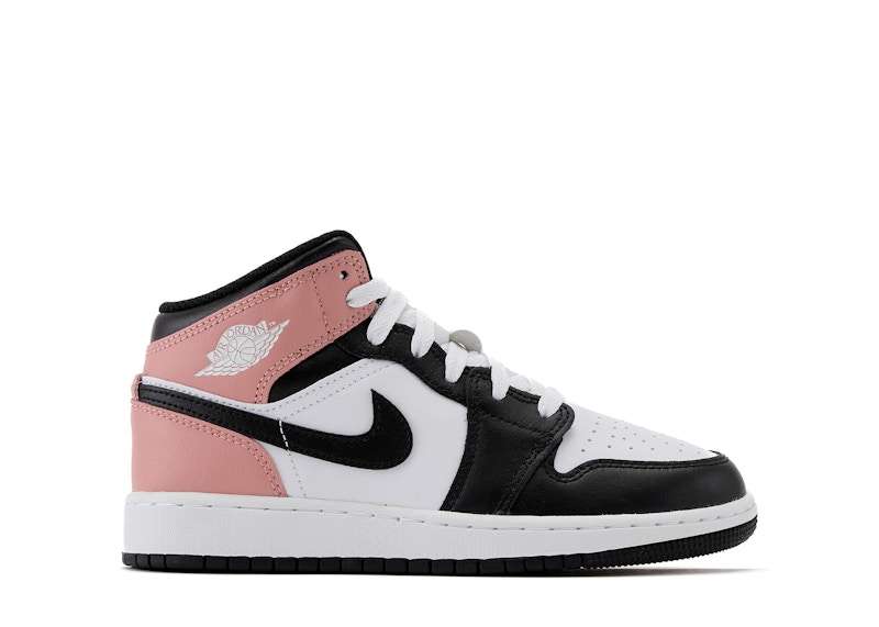 Jordan 1 Mid White Rust Pink Black (GS) - DQ8423-100 - US