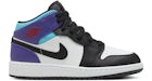 Jordan 1 Mid White True Red Aquamarine Black (GS)