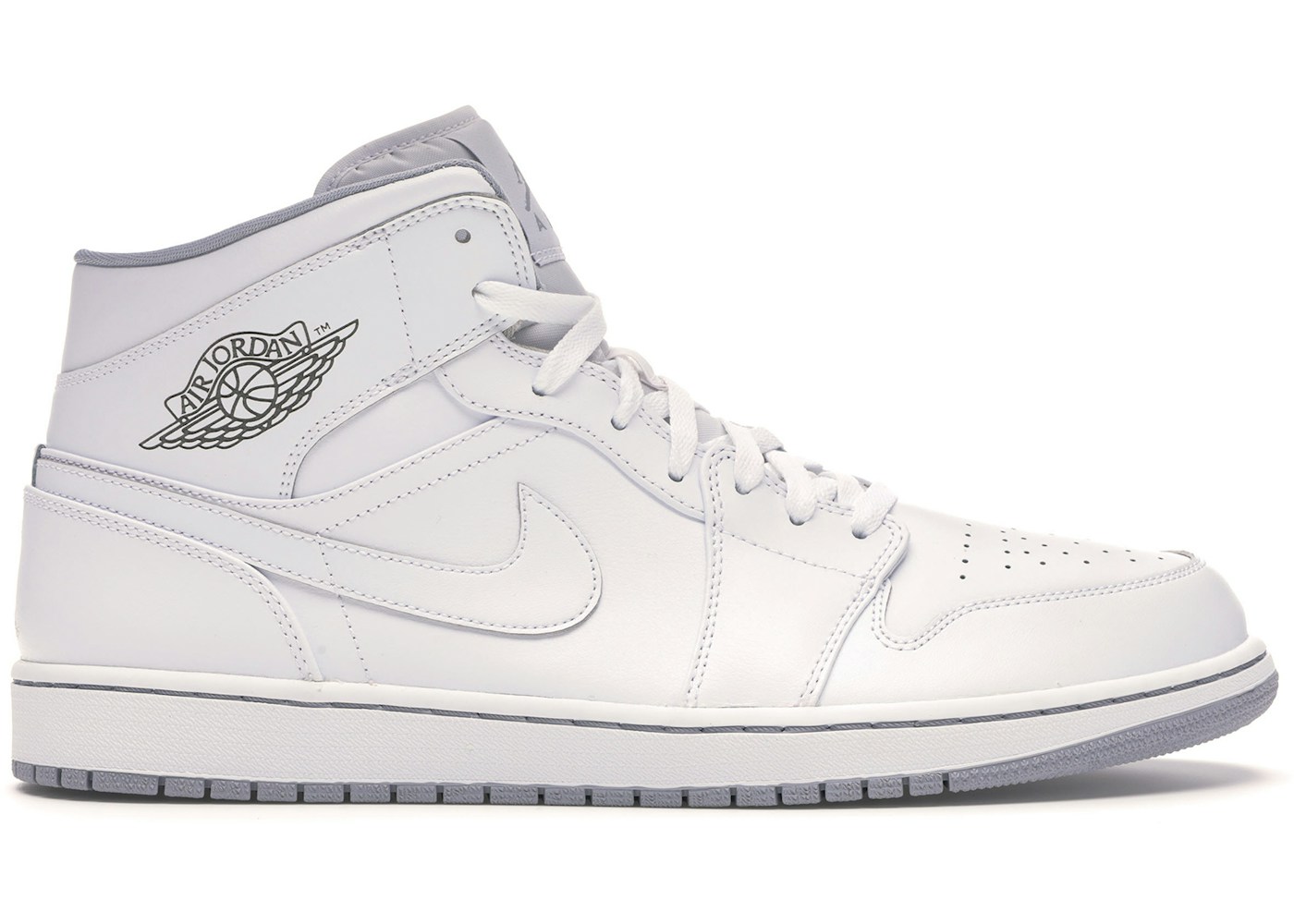 Jordan 1 Mid White Wolf Grey 16 112 Jordan 1 Mid White Wolf Grey 16 112