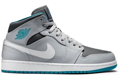 Jordan 1 mid tropical teal 2025