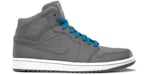 Jordan 1 Phat Cool Grau Blau Kohlefaser