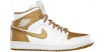 Jordan 1 Phat Blanc Metallic Doré