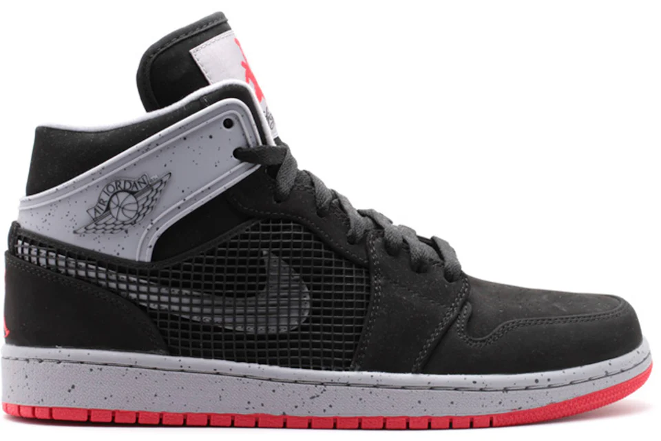 Jordan 1 Retro 89 Black Cement Men s 599873 003 US