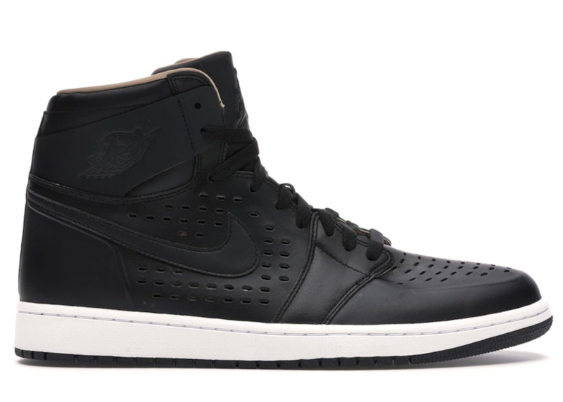 black vachetta jordan 1 low