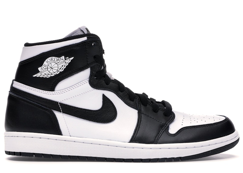 aj1 white black