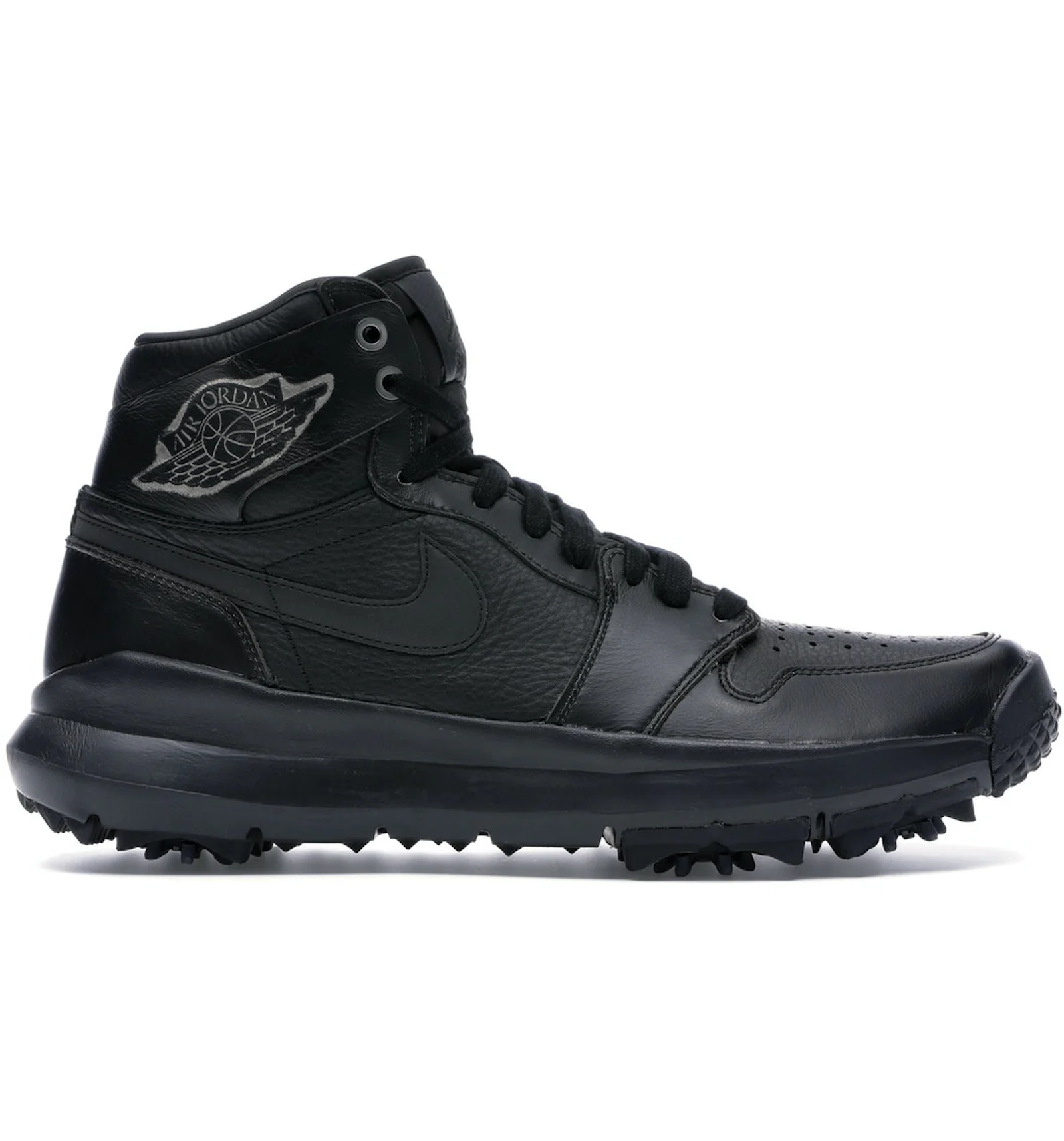 Jordan golf shoes hot sale black