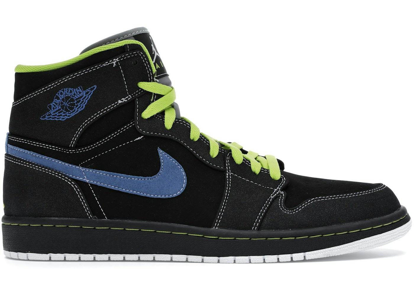 Jordan 1 Retro High Black Cyber Blue Sapphire 005 Jordan 1 Retro High Black Cyber Blue Sapphire 005