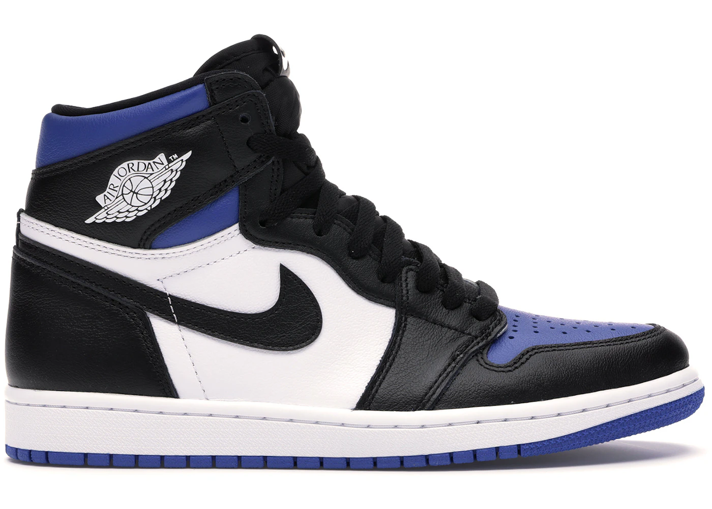 air jordan 1 game royal black toe men's shoes