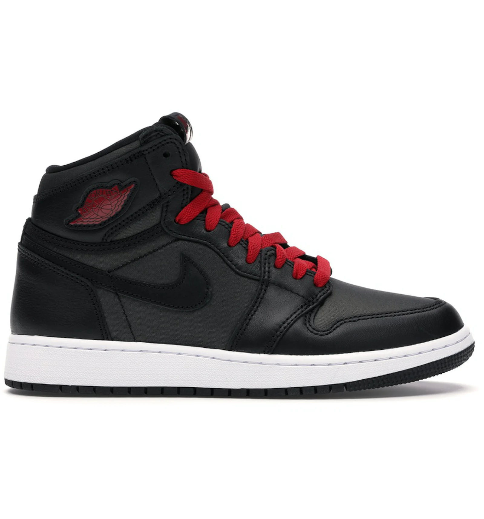 Jordan 1 retro high red black hotsell