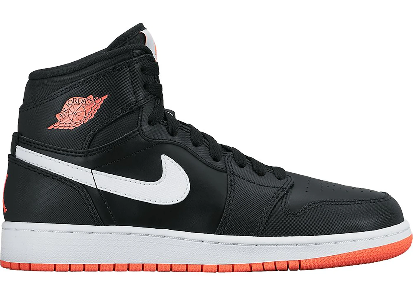 Jordan 1 Retro High Black Hot Lava GS Kids 332148 028 US