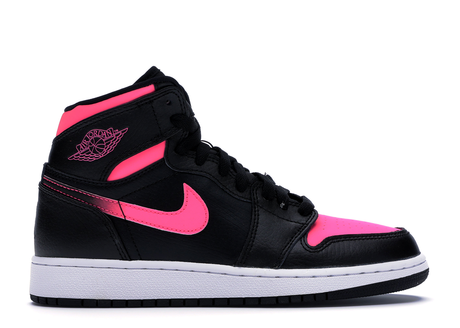 Jordan 1 Retro High Black Hyper Pink (GS) Kids' - 332148-019 - US