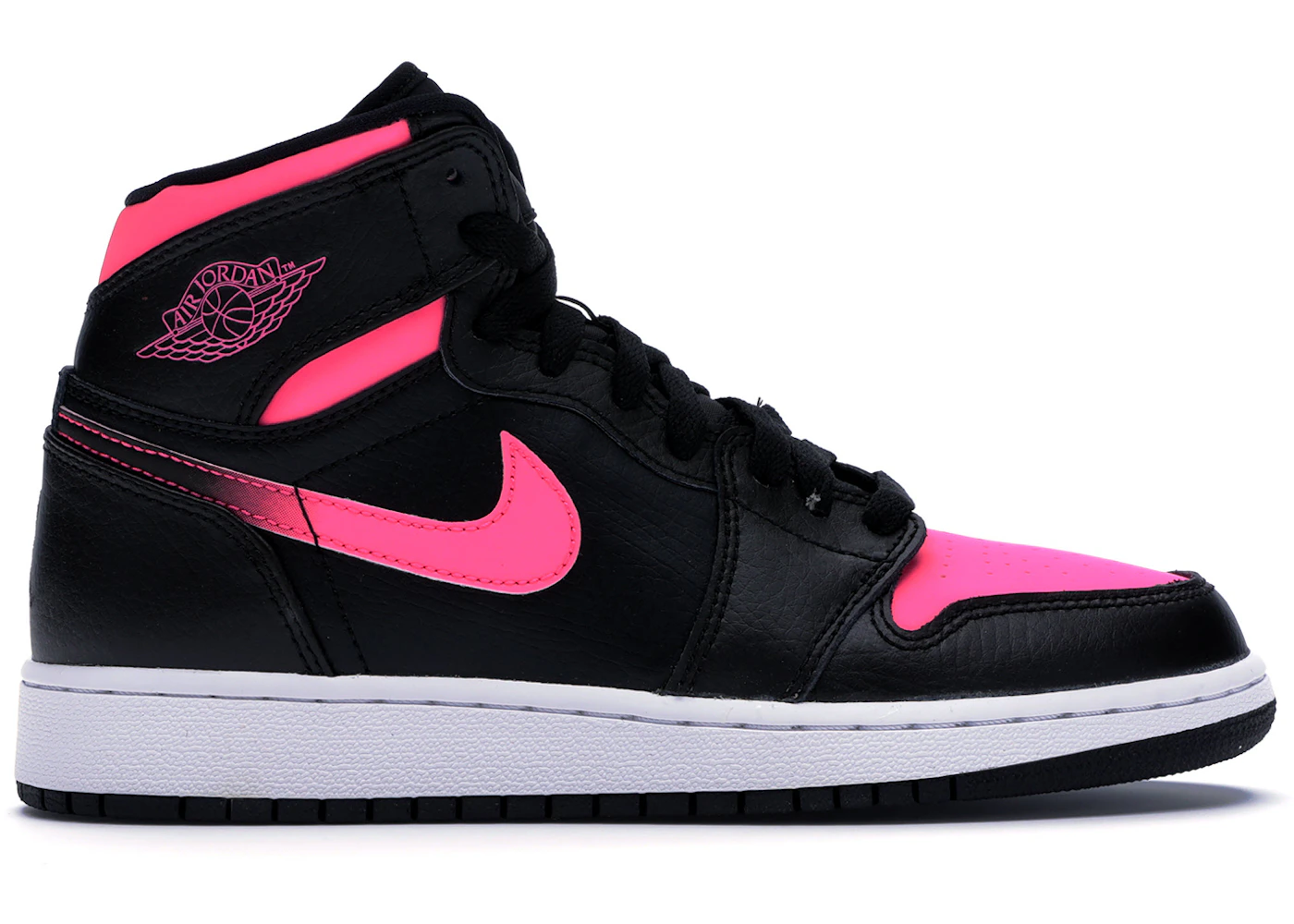 Hyper Pink Pink Air Force Ones Jordans Jordan Retro High Black