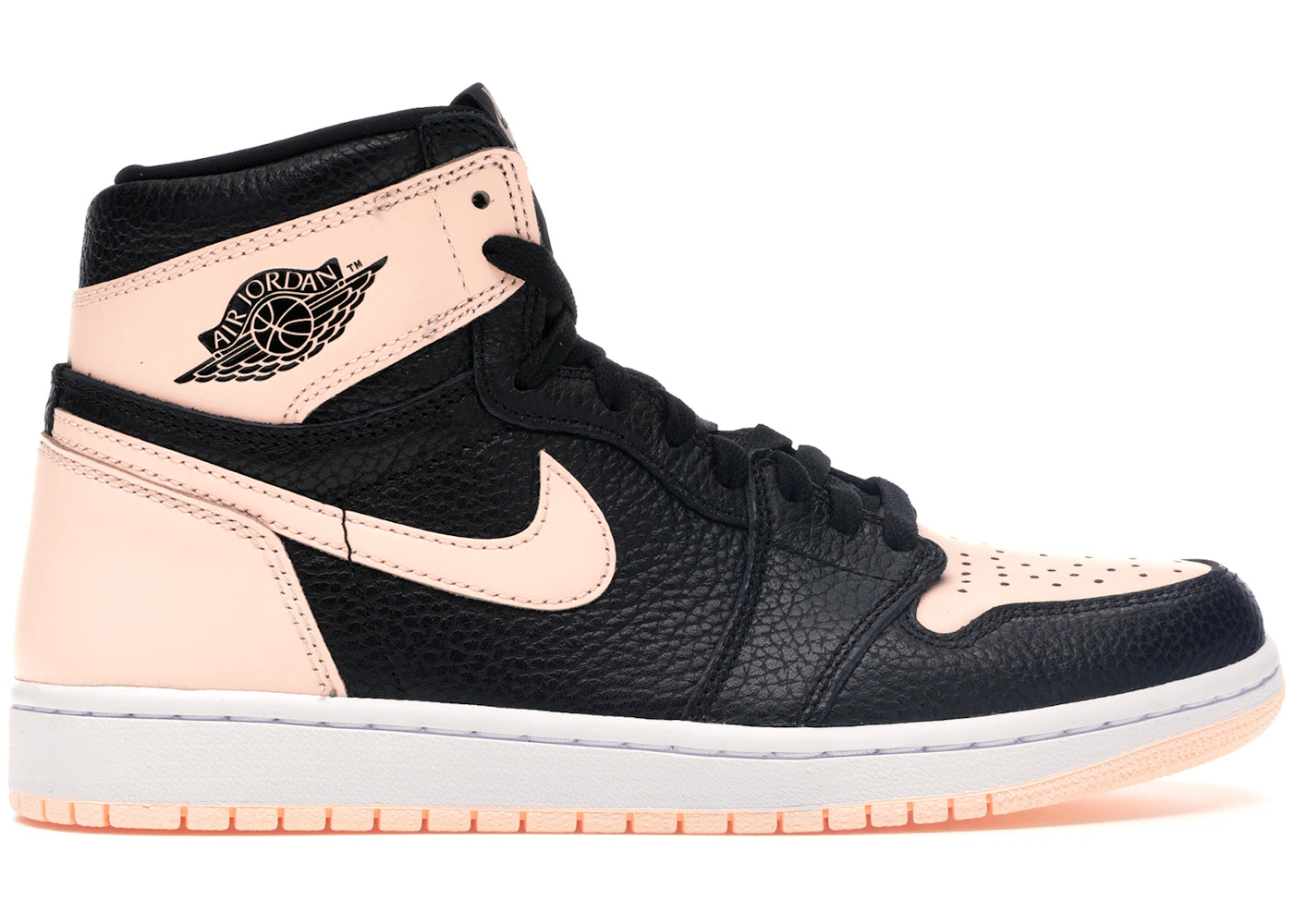 Nike air jordan pink black Clearance