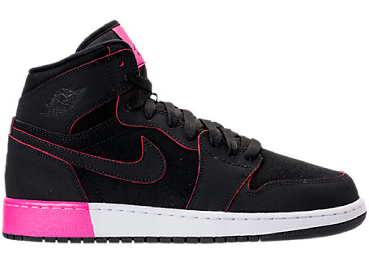 Air jordan 1 black and hyper pink outlet