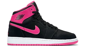 Jordan 1 Retro High Black Vivid Pink (GS)