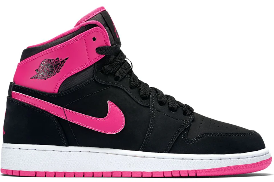 jordan retro 1 black pink