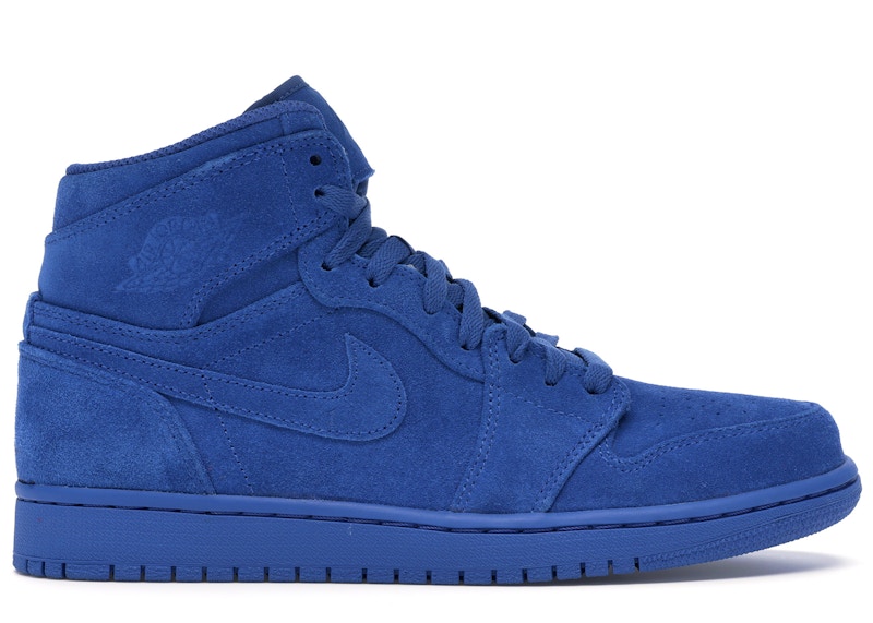 jordan 1 blue suede on feet