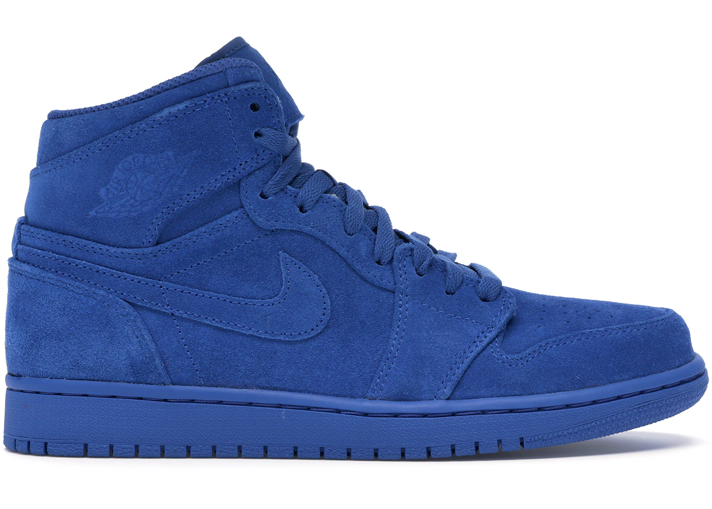 Jordans with the blue suede Clearance