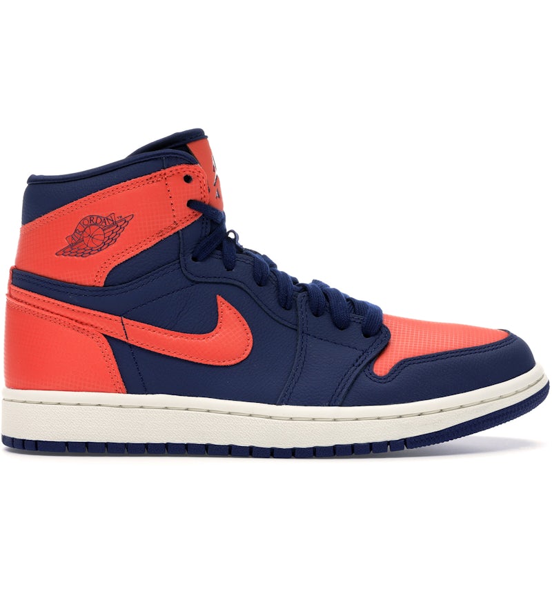 Jordan Retro High Blue Void Turf Orange (Women's) AH7389-408 US