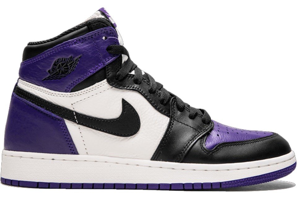 Jordan 1 Retro High Court Purple (GS) Kids' - 575441-501 - US