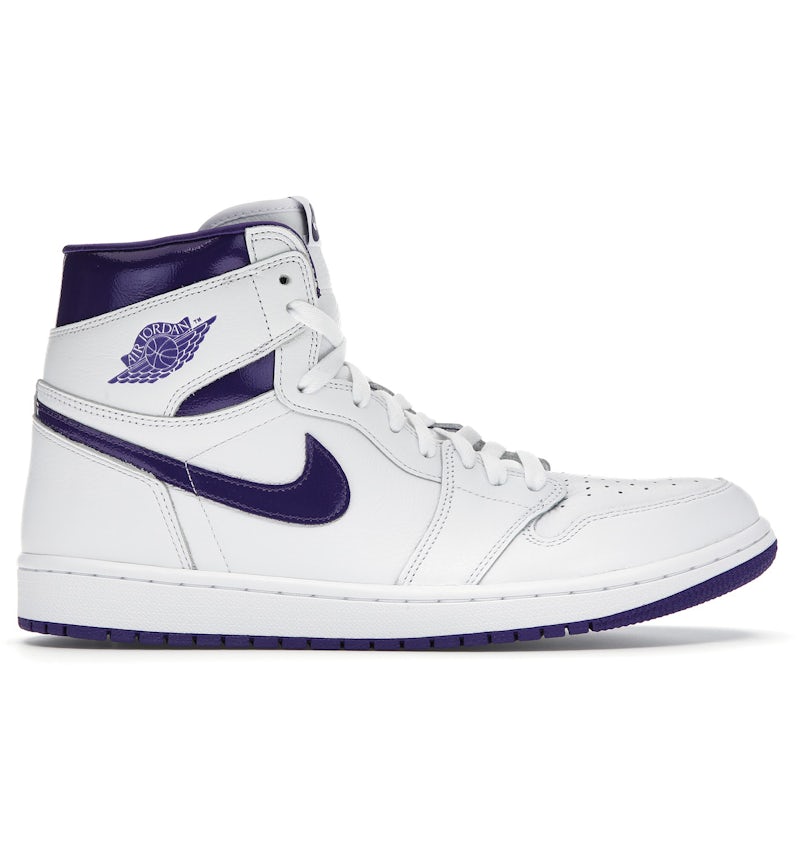 Retro High Court Purple White Jordan Violett Jordan Retro High