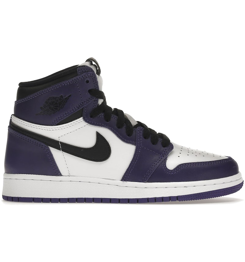 Jordan Retro High Court Purple The Purple And White Jordans Purple