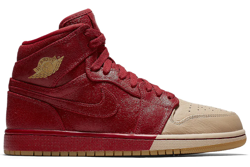 Jordan 1 Retro High Dip Toe Red Women s