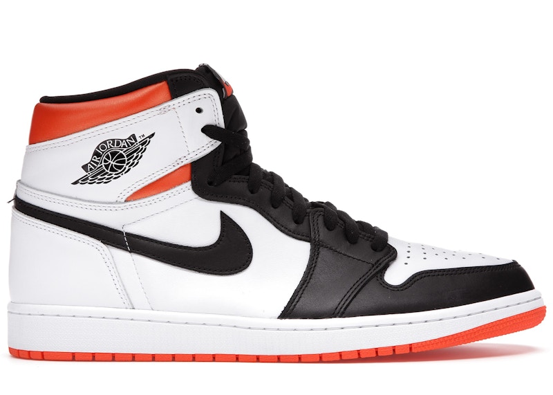 grey black orange jordan 1