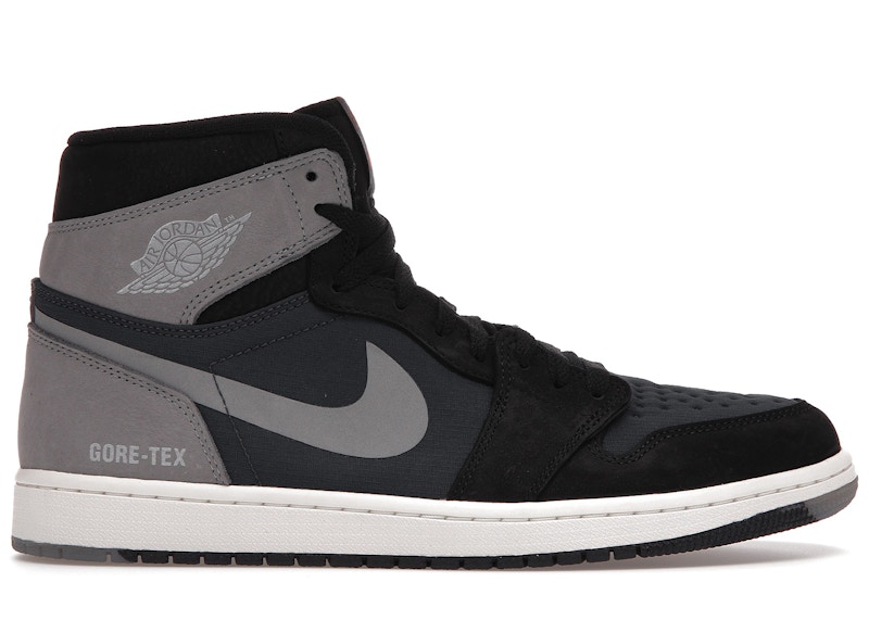 Jordan 1 Retro High Element Gore-Tex Black Particle Grey Men's