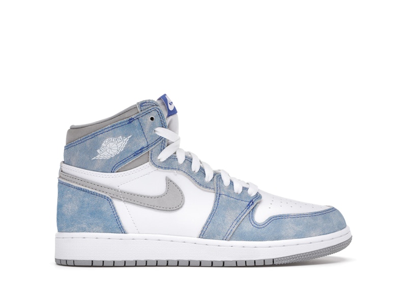 Jordan 1 Retro High Hyper Royal Smoke Grey (GS) キッズ - 575441 ...