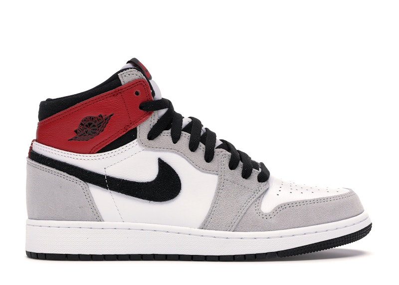 jordan 1 white black grey red