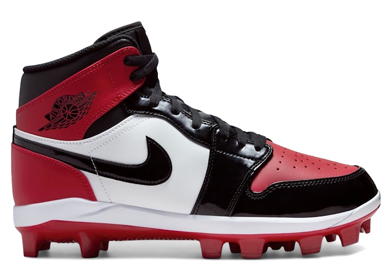 Jordan 1 Retro High MCS Patent Bred Toe - AV5354-600