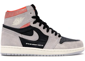 Jordan 1 Retro High Neutral Grey Hyper Crimson 5550 018 Jordan 1 Retro High Neutral Grey Hyper Crimson 5550 018