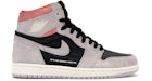 Jordan 1 Retro High Neutral Grey Hyper Crimson