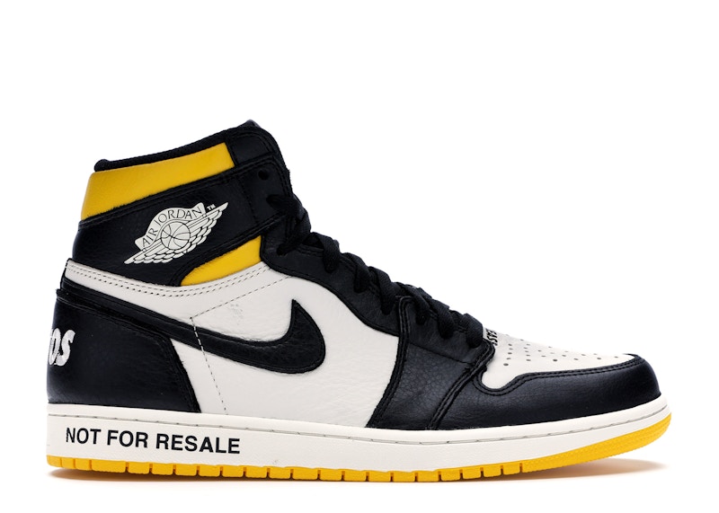 Jordan 1 Retro High Not for Resale Varsity Maize Men's - 861428-107 - US