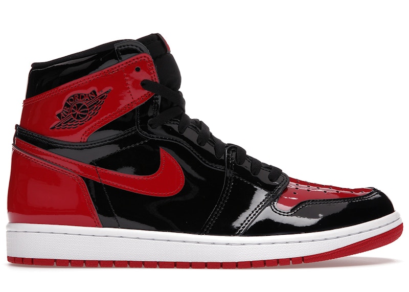 Jordan 1 Retro High OG Patent Bred Men's - 555088-063 - US