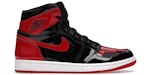 Jordan 1 haute rétro originale Patent Bred