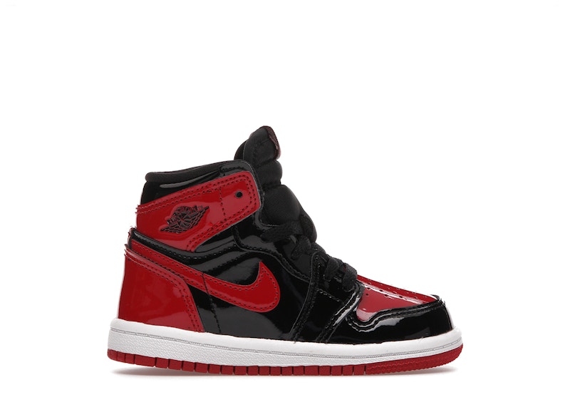 Jordan 1 Retro High OG Patent Bred Men's - 555088-063 - US