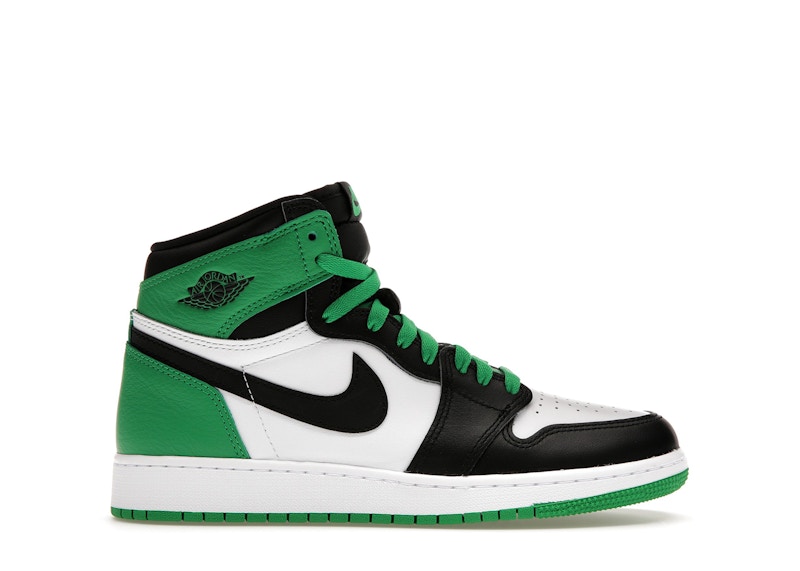 新品 NIKE ナイキ サイズ:16.0cm JORDAN 1 RETRO HIGH OG TD LUCKY GREEN (FD1413-031) ジョーダン1 レトロ ハイ ブラック ラッキーグリーン TD(キッズ) 10C スニーカー 子供靴【メンズ】スニーカー