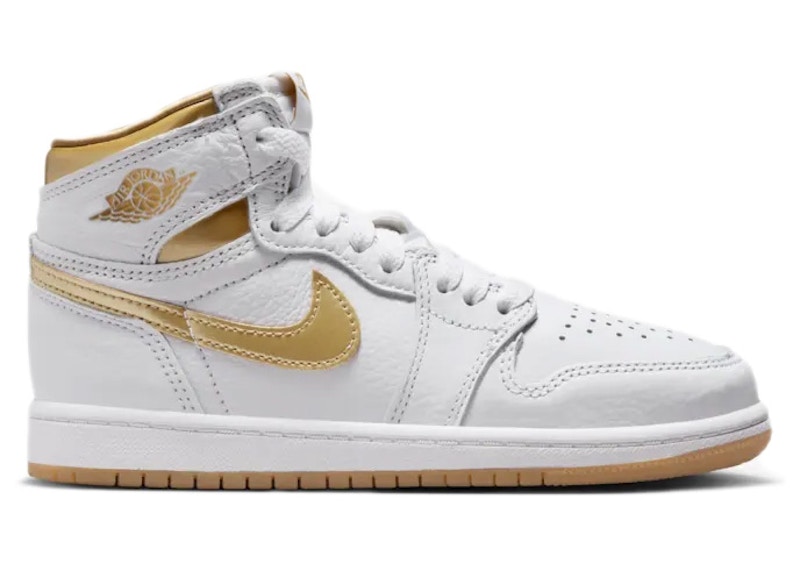 Air jordan 1 retro best sale high gold