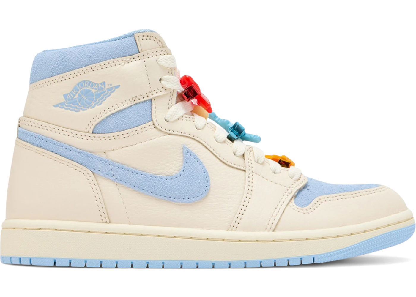 Jordan 1 Retro High OG Pale Ivory Psychic Blue (Women's)