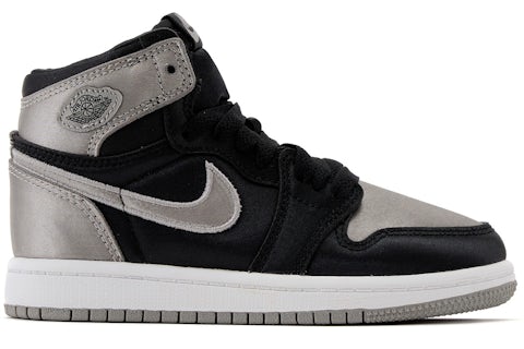 Satin Black Air Jordan Retro Bg Black Toe Jordan Retro High OG