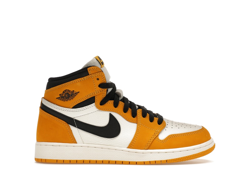 Jordan 1 Retro High OG Yellow Ochre (GS) キッズ - FD1437-701 - JP